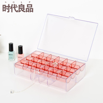 Simple and creative sd-3328 transparent double layer jewelry box fashion simple jewelry box jewelry jewelry finishing box