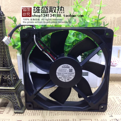 NMB 12025 12V 0,14A 4710SB-04W-B29 Высококачественное оборудование Huawei.