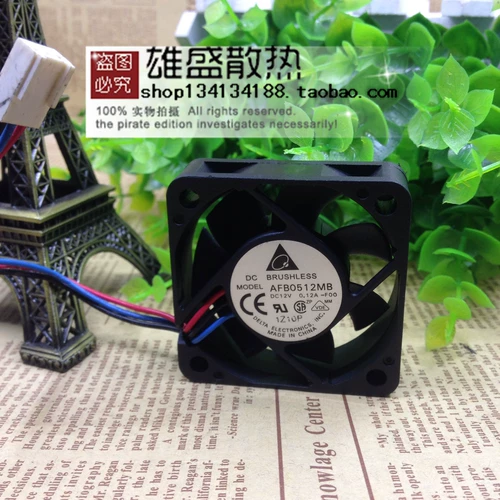 Тайвань Тена DC12V 0,12A 5015 5CM Охлаждающие вентиляторы AFB0512MB