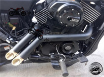 Cruise Harley 750 modified exhaust pipe