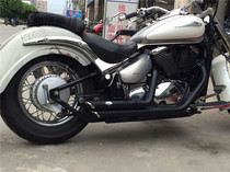 Cruise Prince Car Boulevard 400 Fat Boy 400 Modified Harley VH Retro Exhaust Pipe Horseshoe Sound