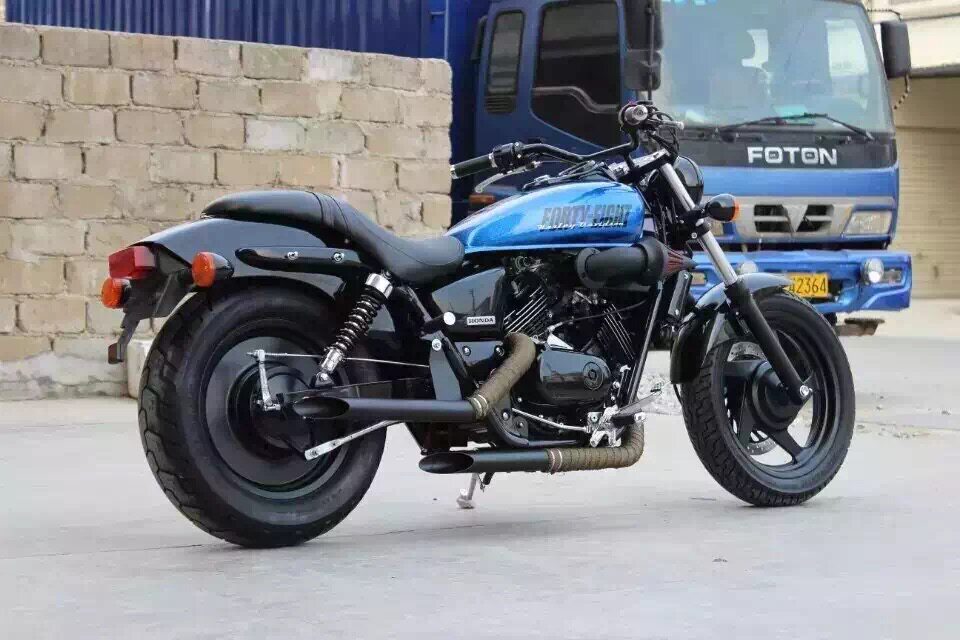 Cruise Retro Magna 250 Modified Exhaust Horse Tellurium Sound