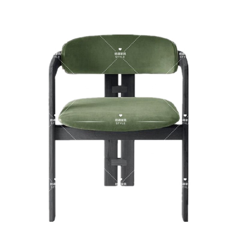 Nordic Dining Chair American Solid Wood Dining Chair Hotel Dining Room reception Leisure chair designer decent board room dining table and chairs