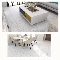 Terrazzo color floor tiles 600x600 Living room Dining room non-slip antique tiles Bar wear-resistant tiles Net red wall tiles
