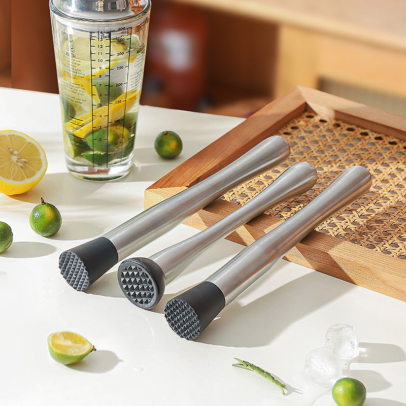 Stainless steel crushed popsicle ice hammer lemon hammer juice bar milk tea shop supplies special hand smashed fruit smashed juice stick