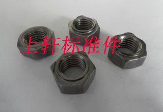 GB13681 Hexagonal welding nut M3M4 M5 6 8 10 12M16 hexagonal solder joint nut welding nut
