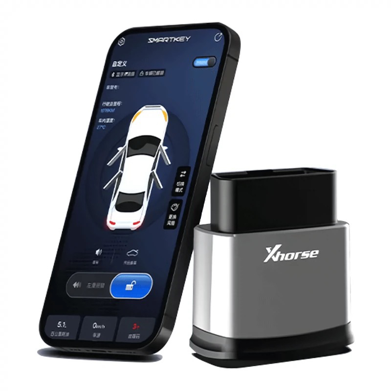 Mobile Phone Key, Smart Car Key, Non-Destructive Installation, No Need to Disassemble the Original Car Key, Plug the Car Key into Obd