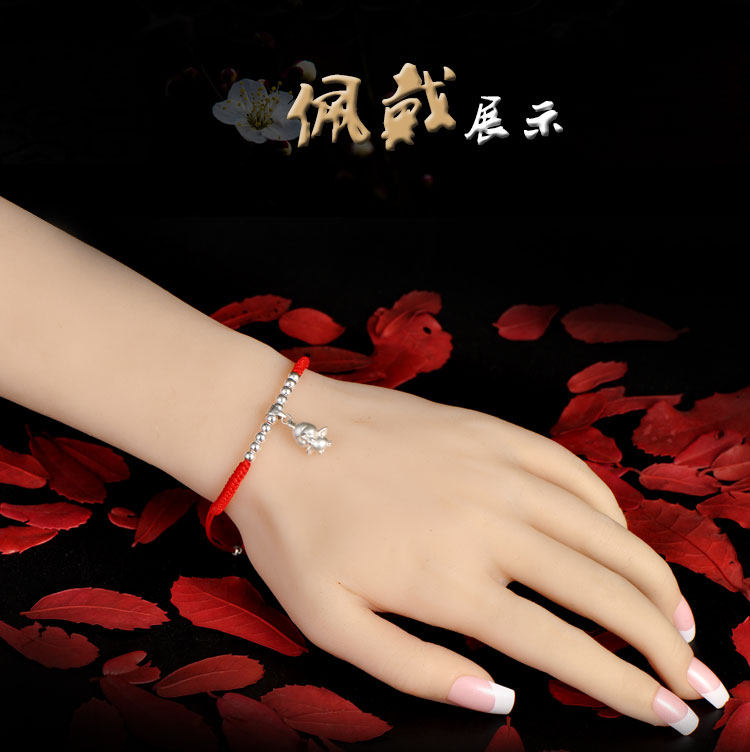 Bracelet de cheville Femme en Argenterie - Ref 3104233 Image 16