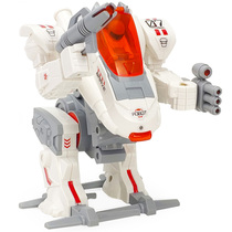 Mecha warrior robot mechanical technology pupils make electric solar hand-assembled science toys