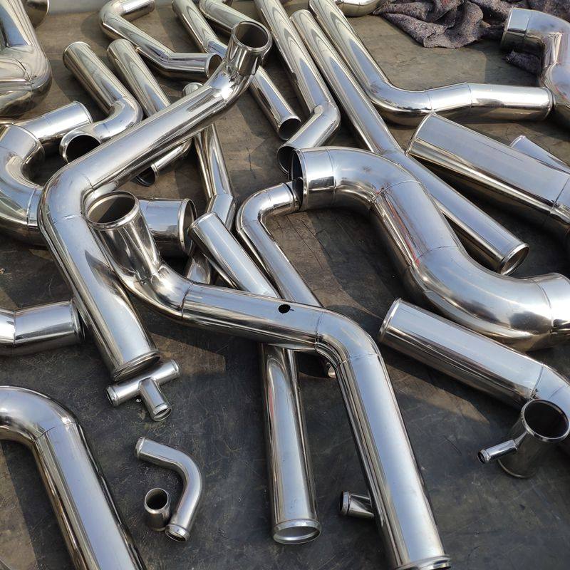 Custom production of various stainless steel exhaust pipe exhaust elbow stainless steel middle cold pipe stainless steel exhaust pipe chimney