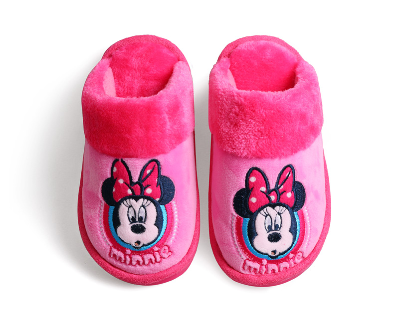 Chaussons enfants en suède pour hiver - semelle caoutchouc - Ref 1015956 Image 22