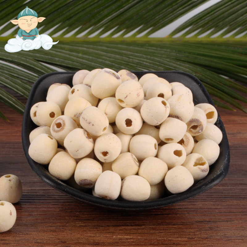 Grinding Peel Lotus Seed 250g Special Grade to Core Lotus Seeds Dry Goods Powder Glutinous White Lotus With Lily Red Date Silver Earspoon-Taobao