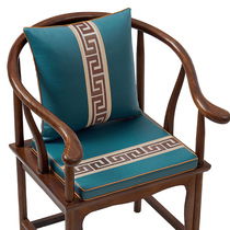 New Chinese waterproof oil-proof tea chair cushion wood sofa cushion cassette cushion removable and anti-slip too Division chair mat set to do