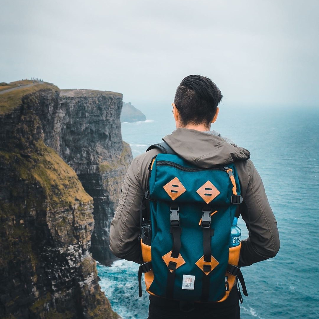 U.S. Buy Back TOPO DESIGNS KLETTERSACK Horse Butt Leather 1000D DuPont Backpack