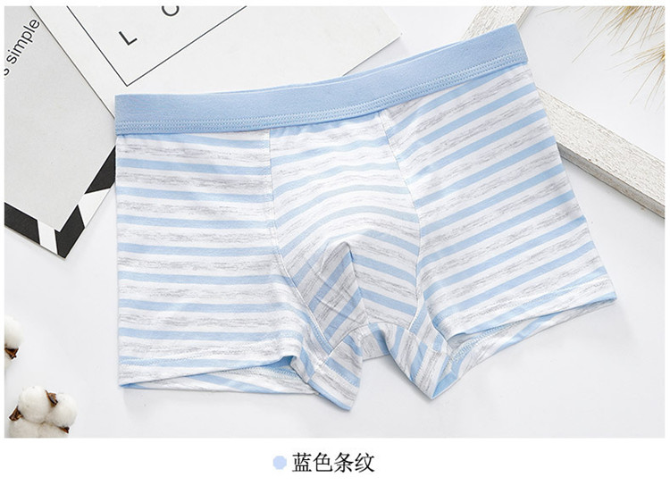 Big boy cotton phương thức quần lót tuổi teen 14 học sinh trung học cơ sở 10 tuổi 12 chàng trai 13 quần short boxer 15 quần sịp gợi cảm 