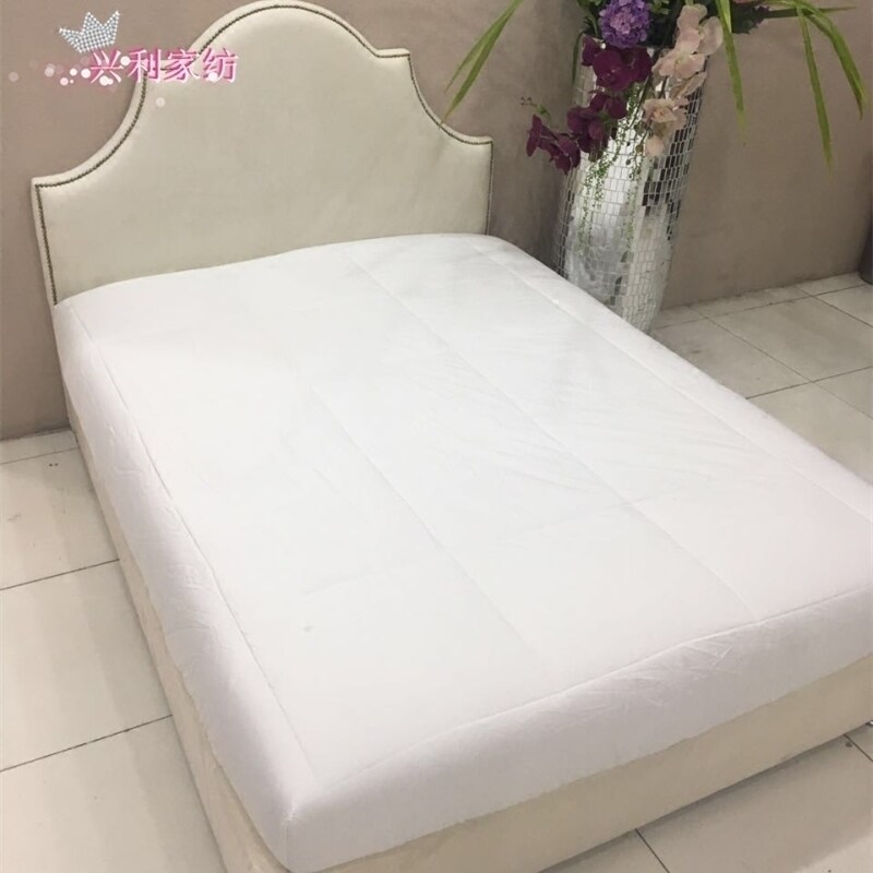 Hotel hotel bedding beauty salon solid color cotton thickening encryption bed sheet bedspread