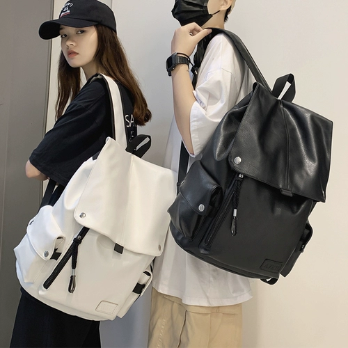 Tide, полиуретановый модный трендовый ноутбук для путешествий, школьный рюкзак для школьников, сумка через плечо, подходит для подростков