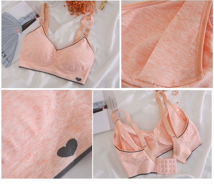 New breastfeeding bra pregnant women underwear maternity nursing bra summer maternity clothes