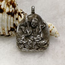 Nepal 925 sterling silver treasure King Buddha Pendant pendant
