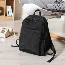  Feidu Didu mens backpack Youth computer bag Outdoor leisure travel bag Waterproof Oxford cloth backpack school bag