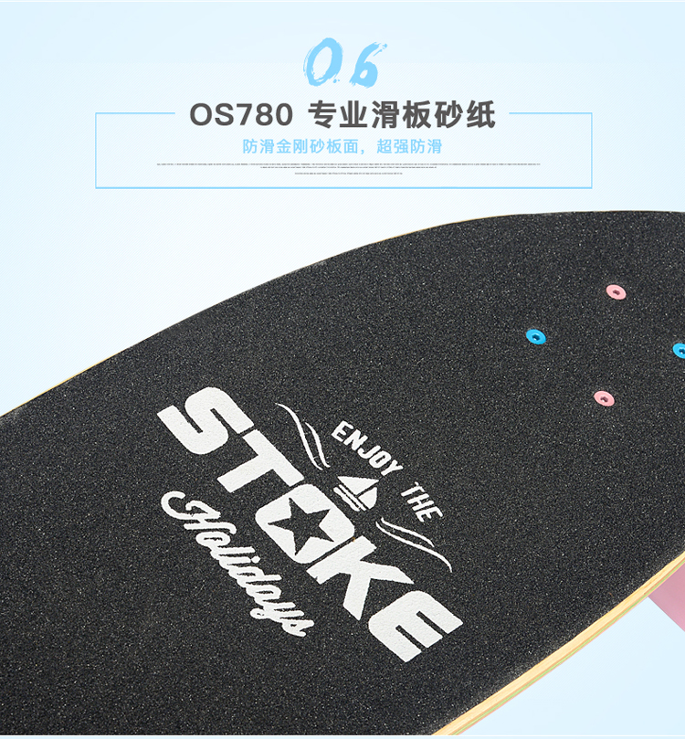 Skateboard pour homme femme STOKE - Ref 2593271 Image 26