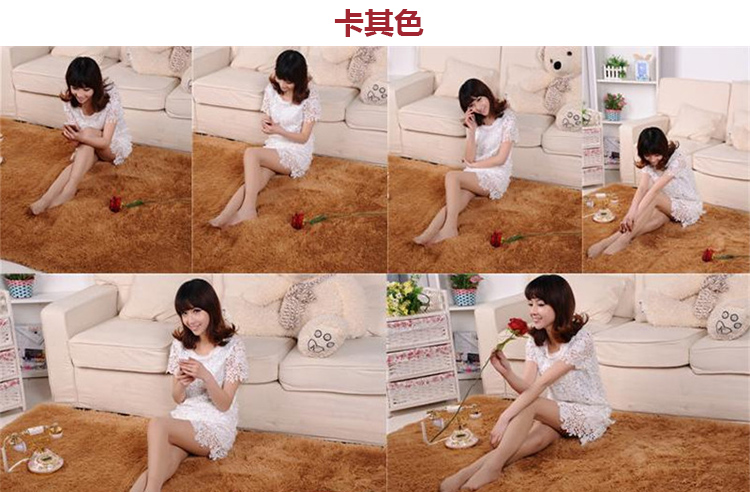 Dày thảm màu đầu giường phòng ngủ cửa hàng tối giản hiện đại cho một nhà phòng khách bàn cà phê thảm thảm có thể được tùy chỉnh - Thảm sàn thảm chùi chân đế cao su