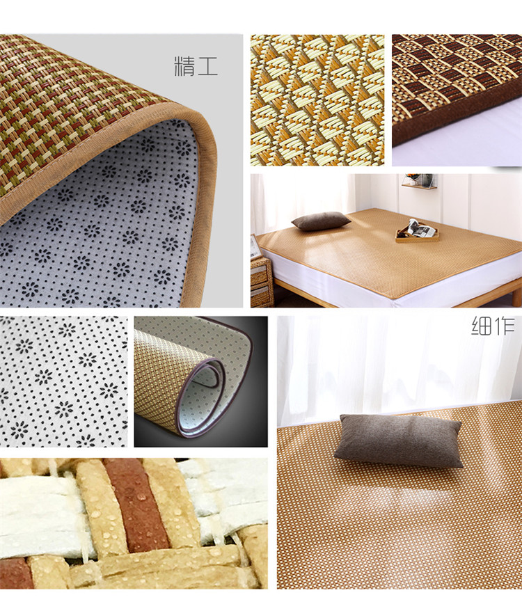 Mây mat mat thảm 1.8 m tatami mat mùa hè tầng mat phòng khách phòng ngủ cạnh giường chăn tùy chỉnh thực hiện