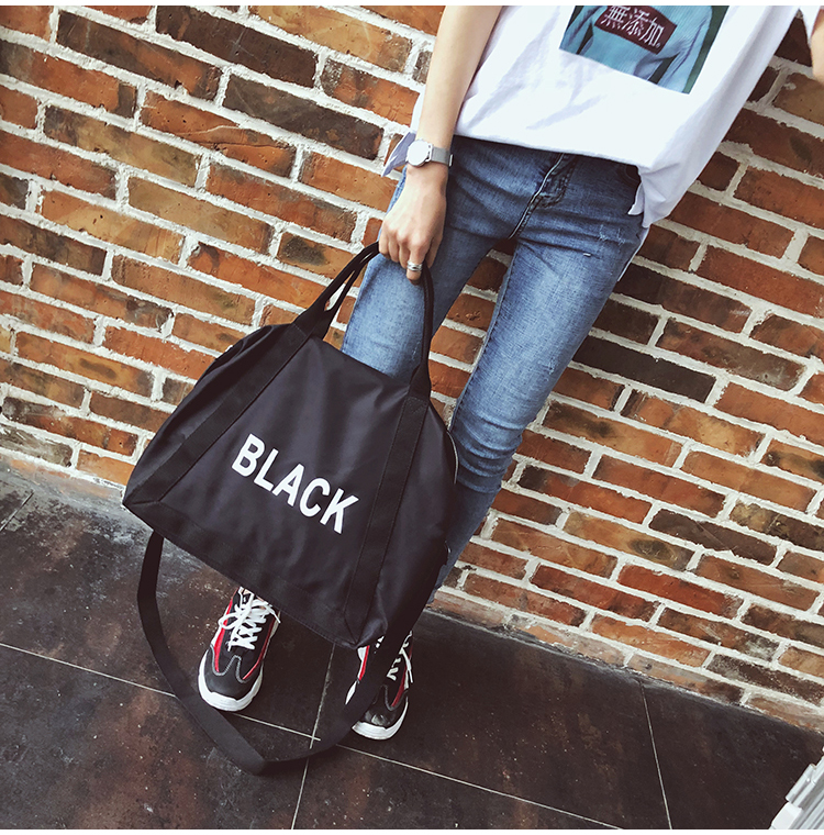 Túi du lịch đường dài túi xách nữ Hàn Quốc phiên bản của vai túi du lịch nội trú bag đơn giản túi duffel túi thể dục thủy triều balo du lịch nam