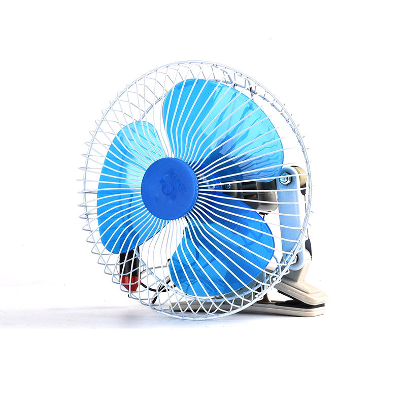 8 inch with clip onboard fan 12v 24v volt car with small electric fan big truck air conditioning windy force refrigeration fan-Taobao