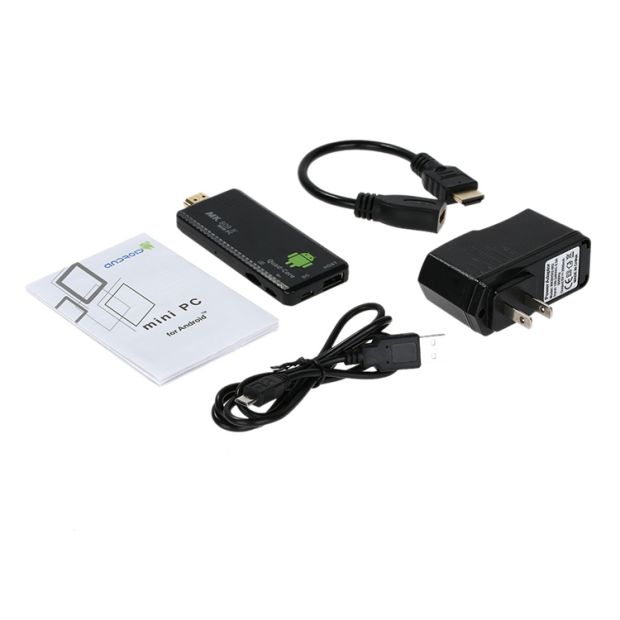 Crown bốn thế hệ MK809IV bốn lõi thông minh HD TV 8GB mạng máy nghe nhạc Android set-top box mini 	củ phát wifi 3g