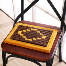 Summer heat dissipation pad plastic mesh breathable cushion student chair cushion clothing factory employee stool mahjong cushion