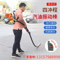 Backloaded concrete gasoline engine vibrating rod plug-in vibrating rod construction concrete vibrator