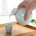 Rượu vang đặt ly rượu vang trắng nửa ly catty ấm chai rượu vang chai rượu vang vàng tách rượu vang hầm rượu sake Nhật Bản
