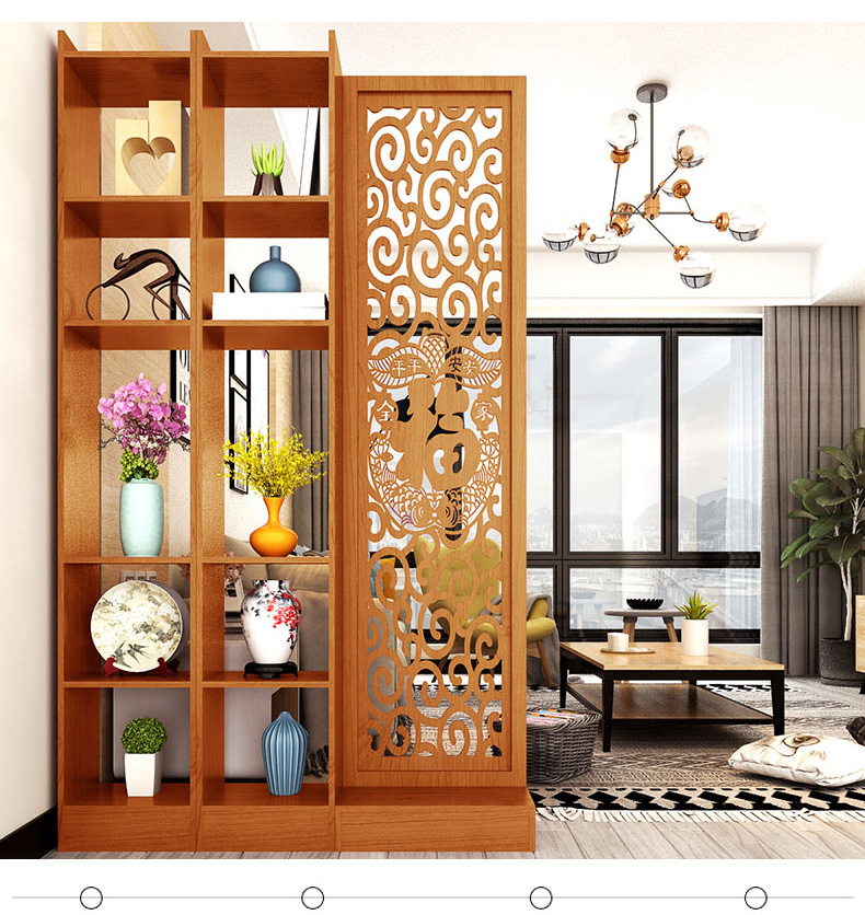 Đơn giản và hiện đại Trung Quốc màn hình tủ bên màn hình màn hình phân vùng nhà rỗng bằng gỗ phòng ngủ phòng khách văn phòng - Màn hình / Cửa sổ khung cửa sổ đẹp