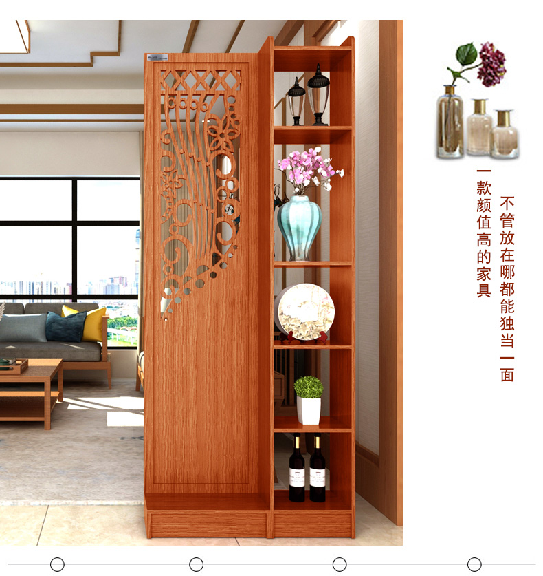Phong cách châu Âu phòng khách hiên tủ màn hình phân vùng đơn giản hiện đại hội trường tủ rượu tủ phòng lưu trữ tủ lưu trữ hiển thị tủ - Màn hình / Cửa sổ vach ngan phong khach dep