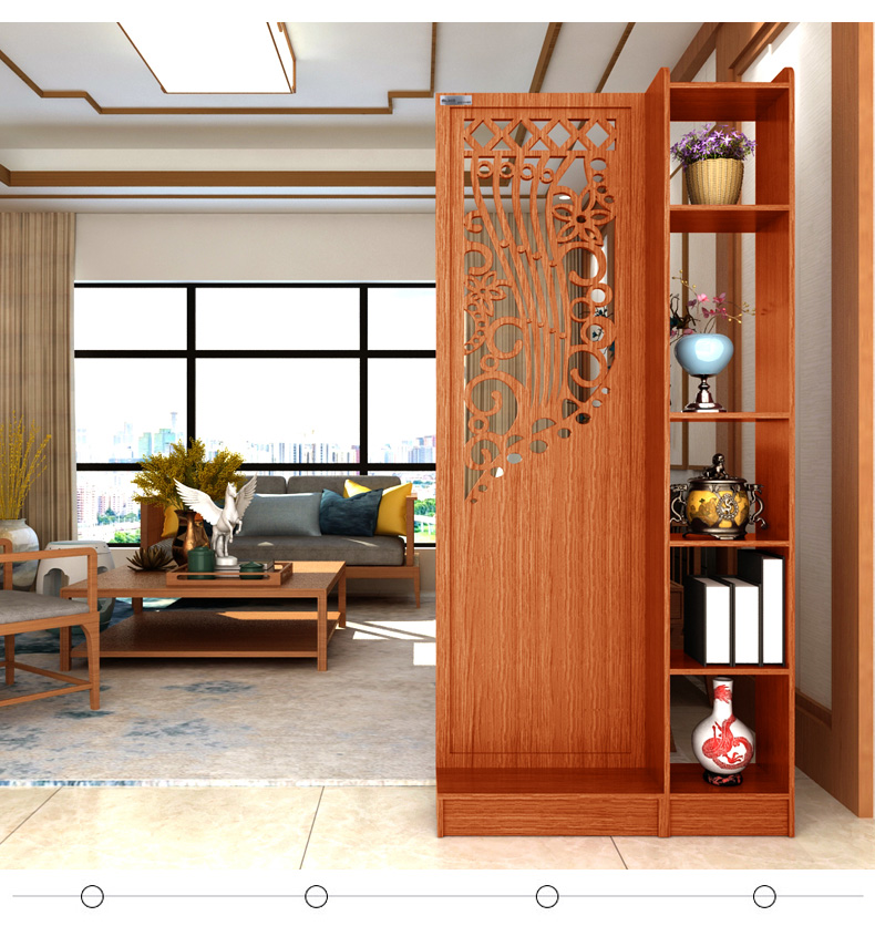 Phong cách châu Âu phòng khách hiên tủ màn hình phân vùng đơn giản hiện đại hội trường tủ rượu tủ phòng lưu trữ tủ lưu trữ hiển thị tủ - Màn hình / Cửa sổ vach ngan phong khach dep