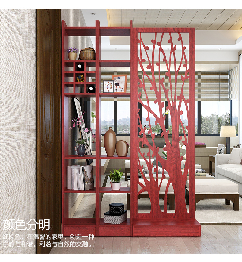 Mái hiên tối giản hiện đại phân vùng tủ phòng khách màn hình trang trí tủ lối vào hội trường tủ lối vào hiên phòng tủ rượu vang tủ rượu - Màn hình / Cửa sổ mẫu song cửa sổ gỗ đẹp