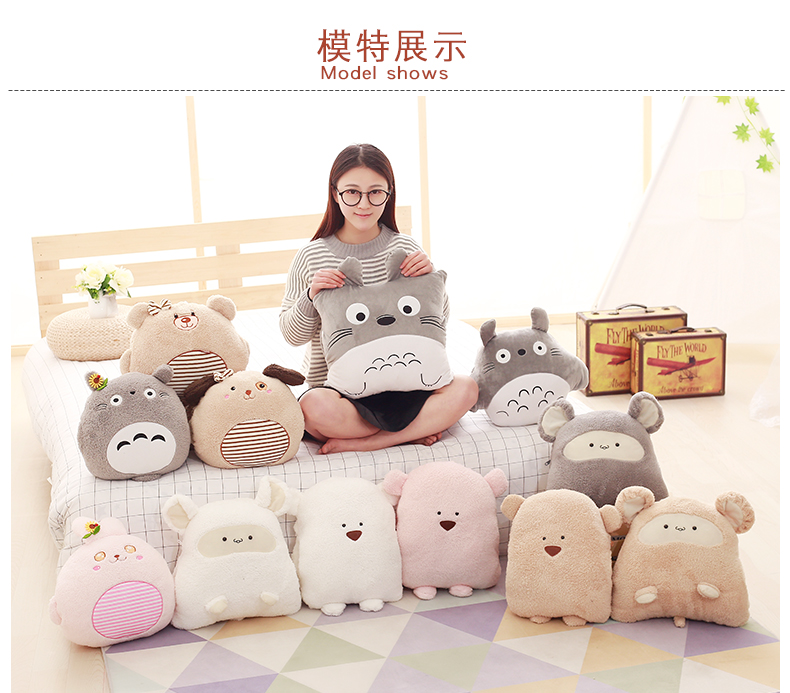 Gối chăn kép sử dụng đệm sofa văn phòng gấp ăn trưa nghỉ trưa bằng gối bằng ô tô chăn ga đa năng ghế lười phòng ngủ