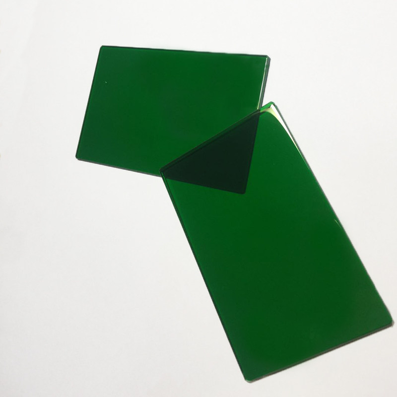 LB3 LB4 green wave plate green light filter optical glass green glass through green 95*83*2mm