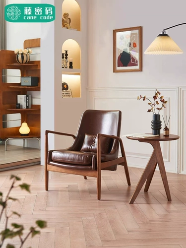 Дизайнерский минималистичный ретро диван из натурального дерева для отдыха