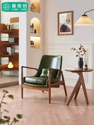 Дизайнерский минималистичный ретро диван из натурального дерева для отдыха