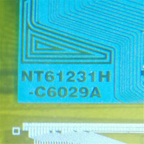 NT61231H-C6029A prototype number COF TAB LCD screen driver IC new roll stock straight hair