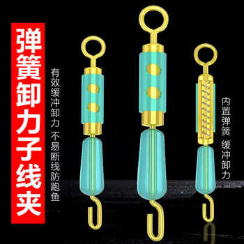 New fast fishing accessories force-release wire clip