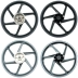 Áp dụng cho phụ kiện mũi tên Sundiro Honda Sharp Lắp 125-50 Mũi tên nhọn phía trước Vòng thép phía sau Vòng thép phía trước và Bánh sau - Vành xe máy bánh xe airblade Vành xe máy