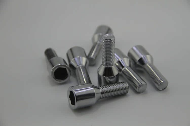 Xe sửa đổi bánh xe trung tâm Volkswagen BMW Mercedes Peugeot MG lốp đặc biệt chống trộm Hexagon vít thanh vít bàn chải rửa xe ô tô
