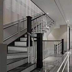 Лестница 独步楼梯现代风格系列原木整梯