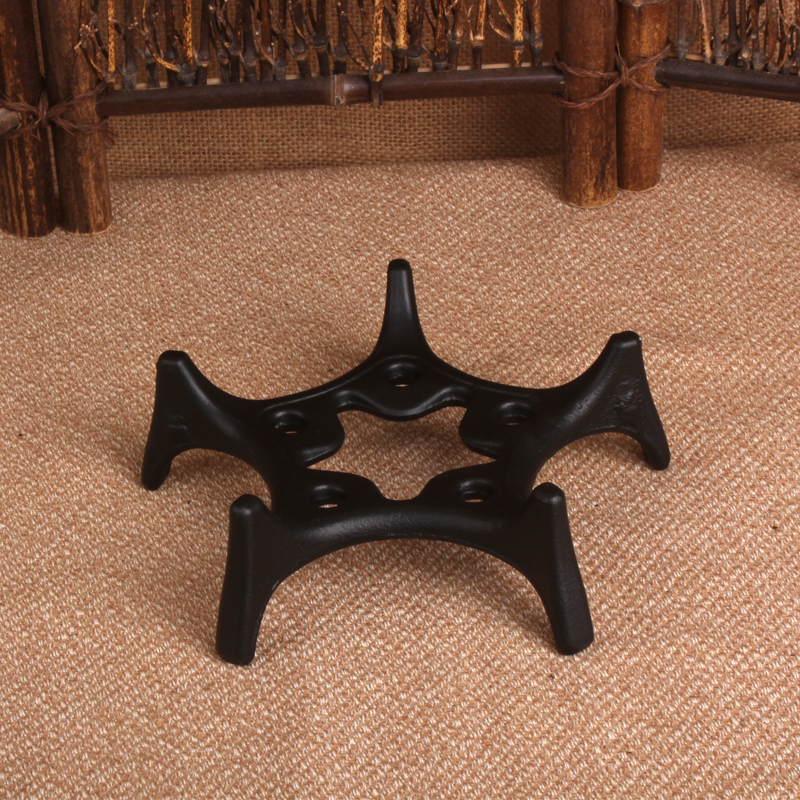 Mass Pure Hand Iron Mat Casting Steel Mat Casting Steel Handle Japanese Tea Ceremony Accessories Insulation Mat Kettle Bearing