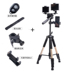 Điện thoại di động sống bracket flat bracket điền ánh sáng điện thoại di động clip vị trí kẹp đa camera microphone đứng tripod phụ kiện Phụ kiện điện thoại di động