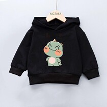 2021 boys and girls hooded vests spring and autumn new baby 1-9 years old cartoon foreign style coat coat children base 1