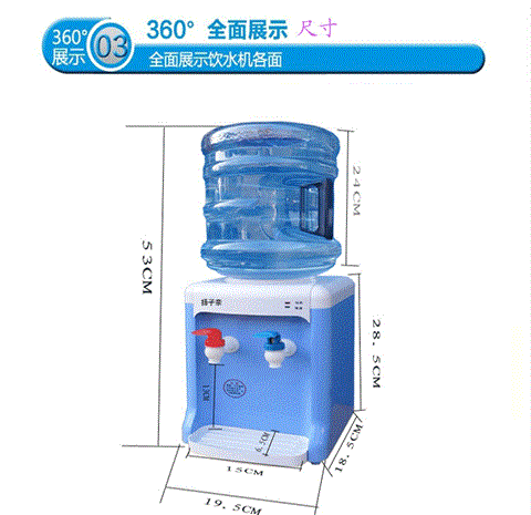 máy nước uống nóng lạnh Máy lọc nước mini để bàn nóng lạnh tại nhà văn phòng ký túc xá mini khách sạn nhỏ máy nước để gửi xô nước quả - Nước quả máy lọc nước ion kiềm kangaroo